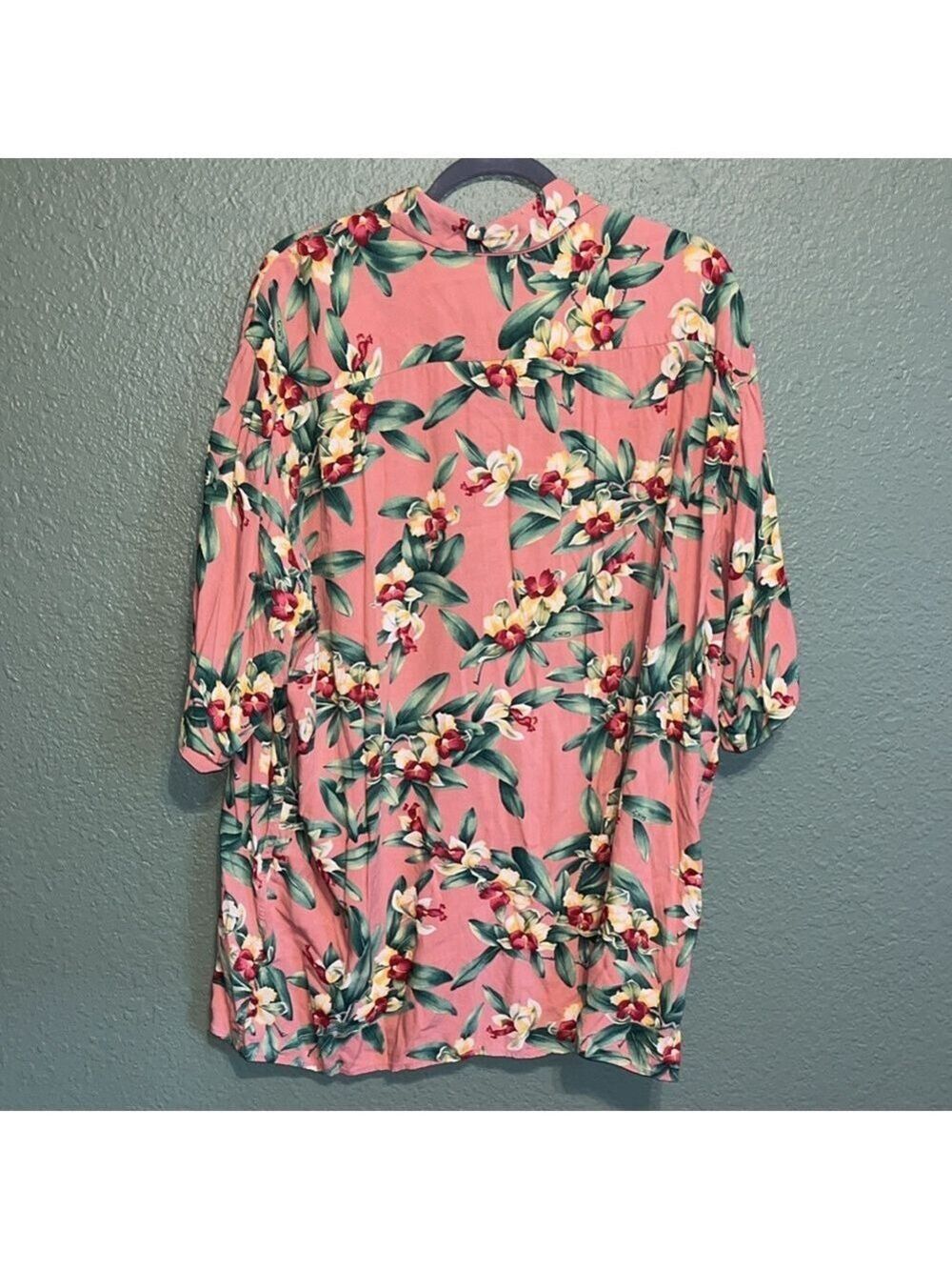 Vintage Hawaiian Floral Rayon Camp Shirt Hawaii Tropical Shirt Reyn Spooner - Picture 4 of 6